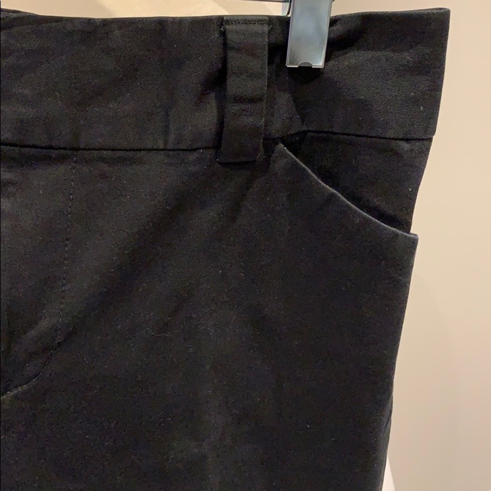🔥SOLD🔥Black cotton stretch pants-Gap - Picture 3 of 4